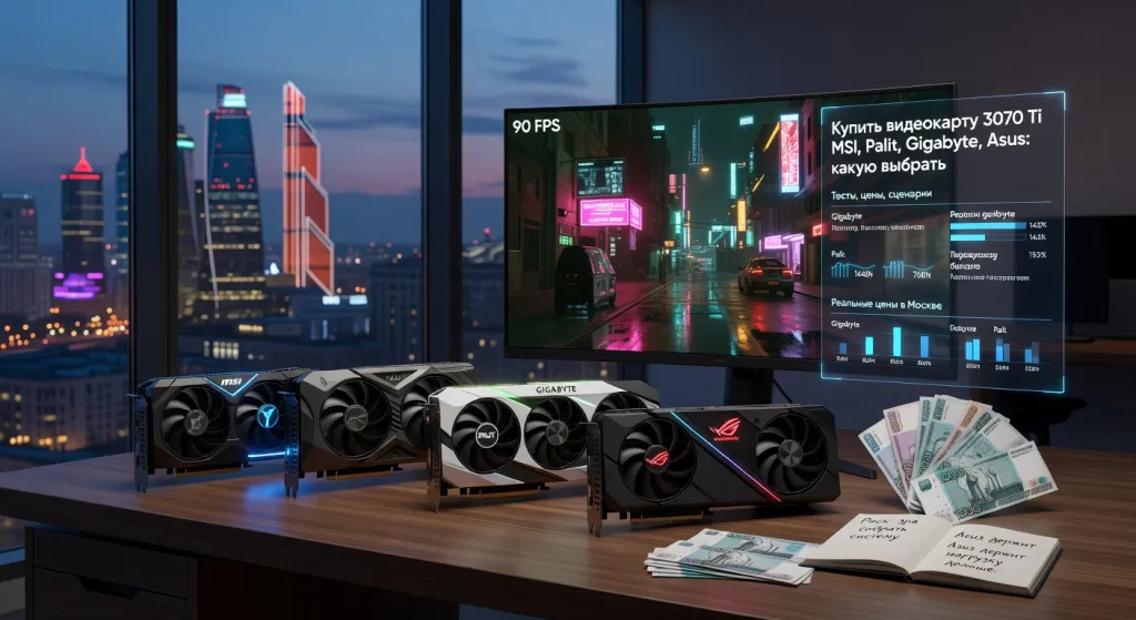 Купить видеокарту 3070 Ti MSI, Palit, Gigabyte, Asus: какую выбрать — мнение специалистов и реальные сценарии использования