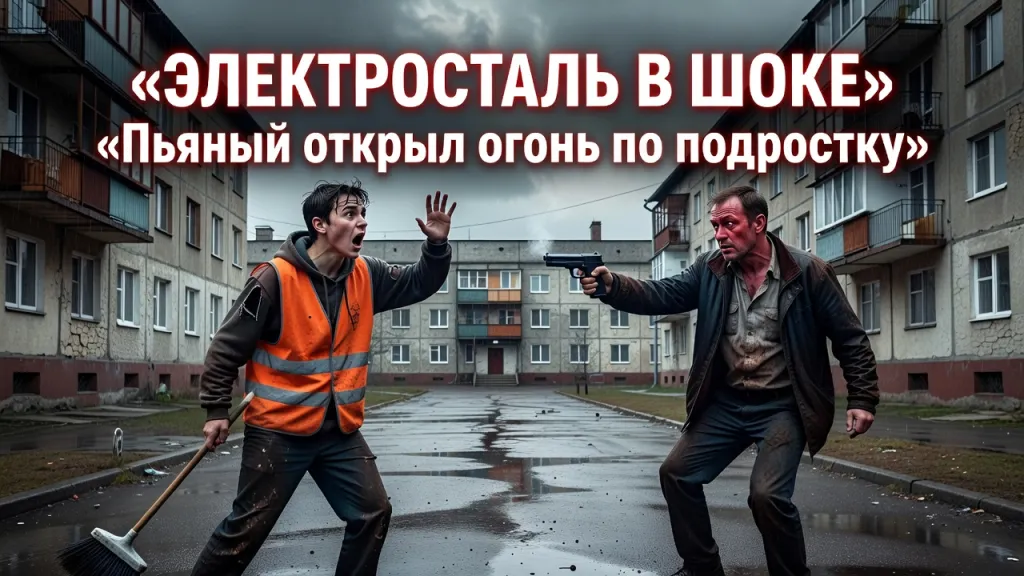 Пьяный открыл огонь по подростку. Электросталь в шоке